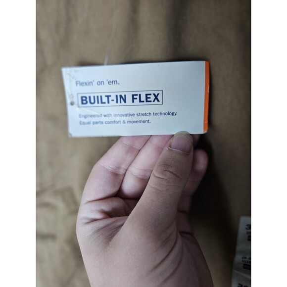 NWT Old Navy Ultimate Slim Chino Pants Men's 33x30 Brown Built-in Flex Stretch - Picture 6 of 7